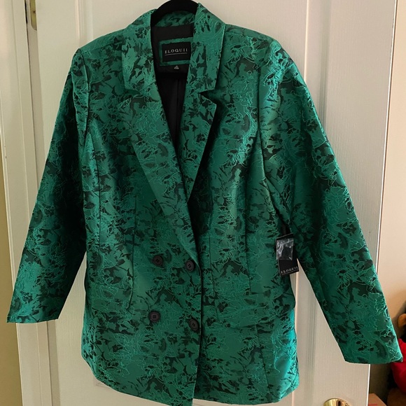 Eloquii Jackets & Blazers - Green jacket